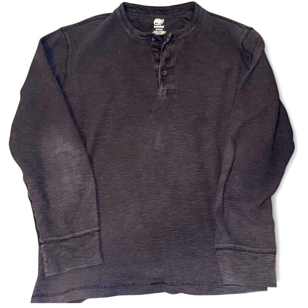 Vintage Black Carhartt long sleeve Henley shirt
Size XL